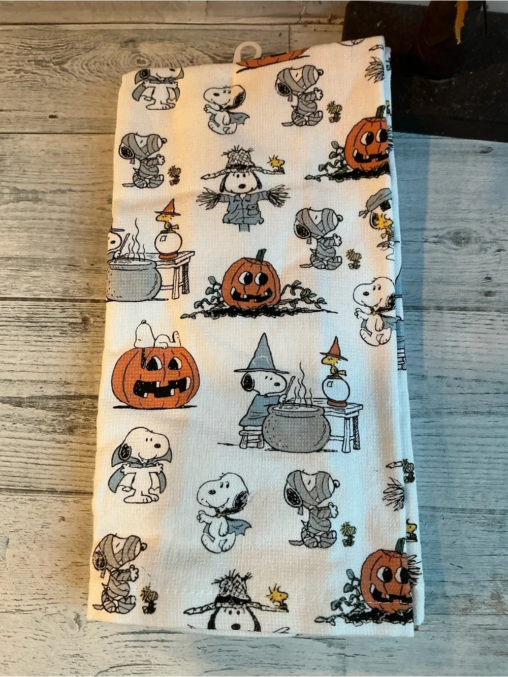 Peanuts 2Pk. Snoopy Costumes Printed Kitchen Towel Set -16x26
